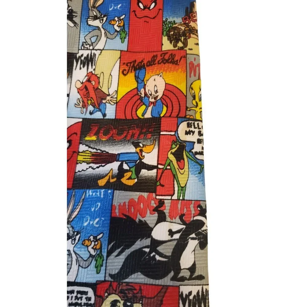 Vintage‎ LOONEY TUNES TOONS WARNER BROS Neck Tie Comic Theme Vintage Colorful